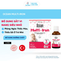 Ocean Multi Iron - Bổ Sung Sắt, Vitamin, Tăng Cường Sức Đề Kháng Cho Trẻ (Lọ 30ml)