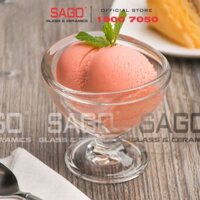 Ocean P02615 - Ly Kem Thủy Tinh Ocean Delight One Scoop Cup 160ml | Nhập Khẩu Thái Lan