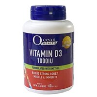 Ocean VITAMIN D3 1000 IU ( Lọ 60 viên ) Hyphens