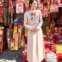 Oceana London - Áo dài Vân Đình (KHÔNG KÈM QUẦN)