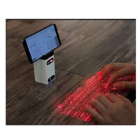 oceansEdge11 Virtual Laser Keyboard - 4-in-1 Multifunction Laser Projection Keyboard - Wireless Laser Projection Bluetooth Virtual Keyboard for Win...