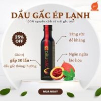[OCOP] Dầu Gấc Ép Lạnh Gavi