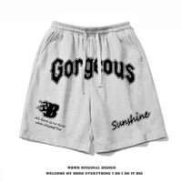 Ocshean American retro hiphop quần short giản dị đường phố đẹp trai