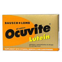 Ocuvite Lutein, hỗ trợ ngăn ngừa thoái hóa điểm vàng