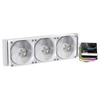 Ocypus Sigma L36 PRO White – 360mm ARGB AIO Liquid Cooler with 3.5″ IPS