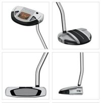 OD.10 - Taylormade Spider GT Back Putter 2022 Rollback Super Stroke Pistol Black/Red Small Slant + Single Bend/ 33inch+34inch