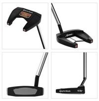 OD.10 - Taylormade Spider GT Back Putter 2022 Split Back Super Stroke Pistol GTR 1.0 Black/Red Single Bend + Small Slant / 33inch+34inch