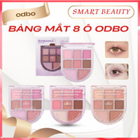 [ODBO] Bảng Phấn Mắt 8 Ô Odbo Romance Mood Eye Palette Trang Điểm Hàng Ngày Chính Hãng OD2023
