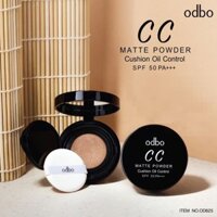[ODBO - TẶNG THÊM LÕI] Phấn Nước Cushion Kiềm Dầu - Chống Nắng CC Odbo Matte Powderl OD625