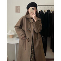 {ODER} ❤️ Áo Khoác Dạ Khuy Sừng Dáng Dài Mày Nây Tây/ Đen Phong cách Anh Quốc