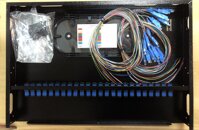 ODF 24FO indoor rack SCUPC, SM. SP, full phụ kiện. Hàng chính hãng