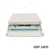 ODF 24FO LC - Hộp phối quang lắp rack chuẩn 19" Full kiện