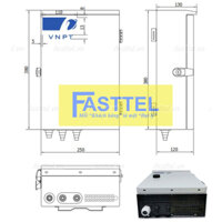 ODF 24FO Outdoor sắt dạng có mái che mẫu VNPT