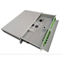 ODF 24FO rack trượt FULL phụ kiện SC/APC, SC/UPC, LC/UPC.