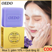 OEDO Chiết xuất hoa oải hương xà phòng thủ công giữ ẩm làm sạch sâu làm sáng tông màu da chăm sóc da mặt cải thiện lỗ chân lông xà phòng làm đẹp sức khỏe LazadaMall