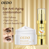 OEDO Hyaluronic Acid Nhân Sâm Kem mắt ngưng tụ tốt + Tinh chất làm trắng kem mặt Ốc Sên Kem chăm sóc làm săn chắc Đường nhăn & nếp nhăn Điều trị Vòng tròn Chống lão hóa Kết hợp Dưỡng ẩm