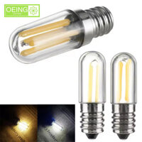Oeing 10Pack Bóng đèn LED có thể điều chỉnh độ sáng E12 E14 220V Đèn tủ lạnh 1W 2W 4W Bóng đèn dây tóc COB để thay thế đèn mặt dây chuyền Bóng đèn Halogen