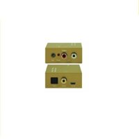 oem-ah 17276 g05 màu vàng bộ chuyển đổi optical in to av out