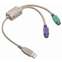 OEM-Ah 18515 30cm Cáp chuyển đổi USB sang PS2 cho phím chuột