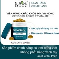 Oenobiol Force et Vitalite - Viên uống chắc khỏe chân tóc (date 04/2025)
