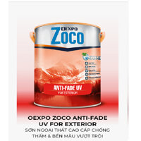 OEXPO ZOCO ANTI-FADE UV FOR EXTERIOR  SƠN NGOẠI THẤT CAO CẤP CHỐNG THẤM &amp; BỀN MÀU VƯỢT TRỘI- OZ 80152 - 1l