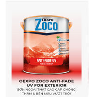 OEXPO ZOCO ANTI-FADE UV FOR EXTERIOR  SƠN NGOẠI THẤT CAO CẤP CHỐNG THẤM &amp; BỀN MÀU VƯỢT TRỘI- OZ 86194 - 1l