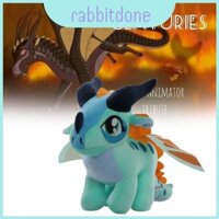 Of Wings Đồ chơi sang trọng rồng lửa đáng yêu với đôi mắt xanh to được làm từ chất liệu siêu pha lê mềm mại