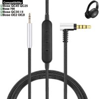 Ofc Dây nối dài cáp bện thay thế cho tai nghe Bose QC45 QC35 QC25 QuietComFort Ultra 45 35 25 700 OE2 Soundlink