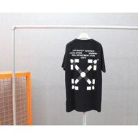 Off WHITE phiên bản giới hạn mới Áo thun ngắn tay TEE nam nữ thương hiệu hợp thời trang OW áo thun ngắn tay