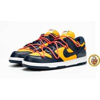 Off White x Nike Dunk Low University Gold 🍎 ◈ CT0856-700 高 🛒 ❈