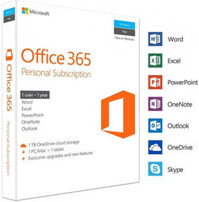 Office 365 Personal 1 năm 1 user Win/Mac