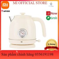 OFFICIAL MI Ấm đun nước siêu tốc Xiaomi Ocooker QS-1701 có nhiệt kế cơ học thông báo