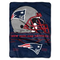 Officially Licensed NFL "Prestige" Plush Raschel Throw Blanket, 60" x 80", Multi Color