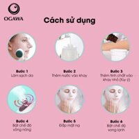 Ogawa Habo Daisy Hot & Cold Aromatheapy Facial Steamer - Rose Gold (OY-0181)/ Máy xông hơi mặt nóng & lạnh cao cấp (OY-0181), hiệu Ogawa