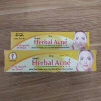 Ohh Omni Herbal Acne cream 30g Kem bôi mụn thảo dược Ấn Độ