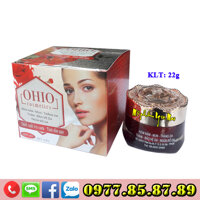 OHIO - Kem trị Nám, Mụn, Trắng da, Mờ thâm, Bảo vệ da, Ngừa đỏ da Chiết xuất Trà Xanh - Tinh Dầu Gạo (22g)