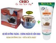 OHIO ỐC SÊN NEW DAY - Bộ mỹ phẩm trắng da chống nhăn chống lão hóa [bonus]