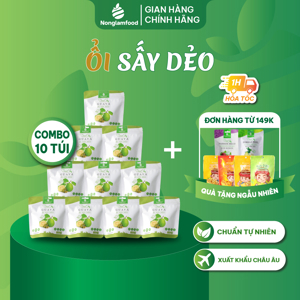 Ổi sấy dẻo Nong Lam Food - 75g
