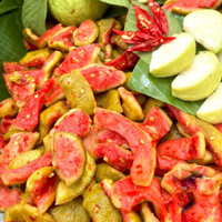 Ổi xá Lị sấy muối ớt chua ngọt dẻo tự nhiên ko đường, siêu ngon, ăn vặt, bánh kẹo mứt Tết. Đặc sản Đà Lạt-Mẹ làm con bán