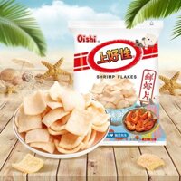 Oishi Khoai tây chiên tôm, que tôm, hoa ngô, khoai tây tuyết, đồ ăn nhẹ giải trí cho trẻ em, đồ ăn sáng văn phòng