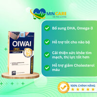 OIWAI - Bổ sung DHA, OMEGA-3 cho Trẻ trên 4 tuổi & Người lớn | Hỗ trợ tốt cho não bộ | Hàng nhập khẩu Mỹ chính hãng