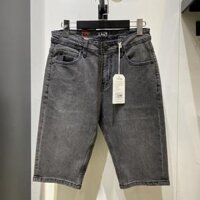 OJEANS - Quần short jeans nam màu xám 840487 - Quần soóc bò nam - 29