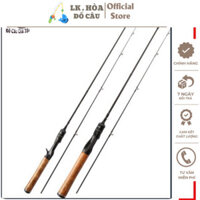 OK [Chất Lượng] Cần Câu Lure UL Ultra Light, CầnUL Máy Đứng Máy Ngang Cao Cấp, Cần Câu 2 Khúc Carbon