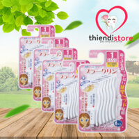 Okamura Combo 5 vỉ bàn chải kẽ răng chất lượng Nhật Bản.