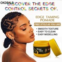 Okdeals Hair Wax Dưỡng ẩm và định hình sản phẩm tạo kiểu Gel bện bẩn tự nhiên lâu trôi