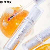 Okdeals Son Môi, Không Giữ Cốc Gương Bóng Đá Sắt Lip Glaze, Tặng Son Gel Lâu Dài Không Phai Màu Môi Trang Điểm Môi