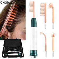 Okdeals Vortex Cây đũa phép mọc tóc, 4 cài đặt Gói lược xoáy tần số cao, Dễ sử dụng Rễ tóc Nourishes Mặt máy