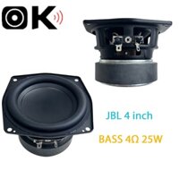 OKDIY Loa bass Loa Siêu Trầm JBL bb2 4inch 4Ω 25-50W Công Suất Mạnh, Độ Bền Cao Âm Trầm Sâu