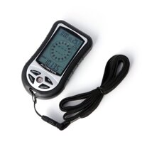 Okee Đa Năng 8 Trong 1 LCD La Bàn Đồng Hồ Lịch Barometer Altimeter Nhiệt Độ