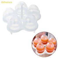 Okfi Nấu trứng luộc cứng Dụng cụ làm trứng Khuôn không có vỏ 5 quả trứng Nồi trứng luộc Máy đánh trứng luộc Máy làm trứng 5 P